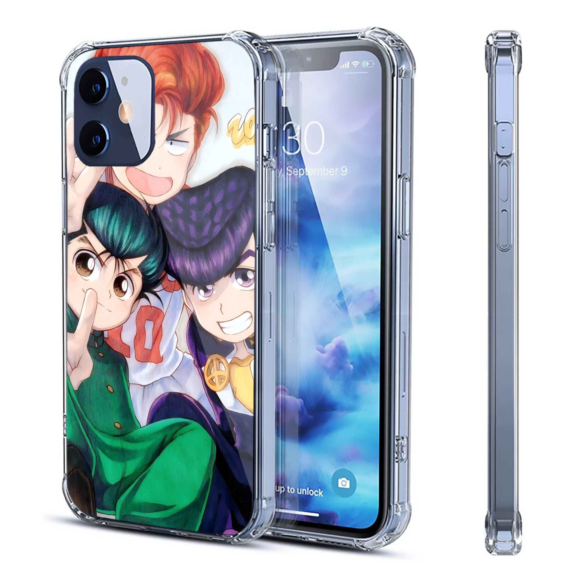 （画像用） SLAM DUNK／スラムダンク 【iPhone 12シリーズ対応】透明スマホケース（クリアソフトケース）